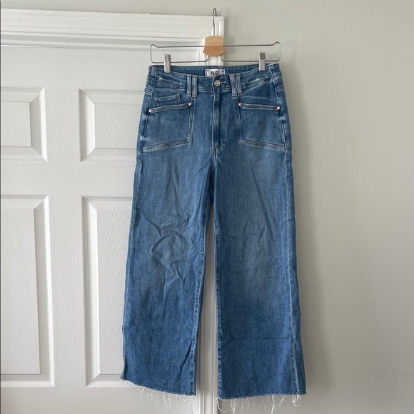 PAIGE Anessa Wide Leg Jean Size 28 - Picture 1 of 6